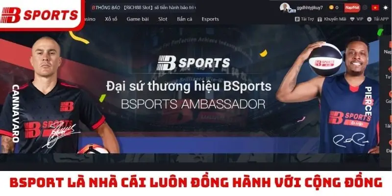 Bsport là nhà cái luôn đồng hành với cộng đồng