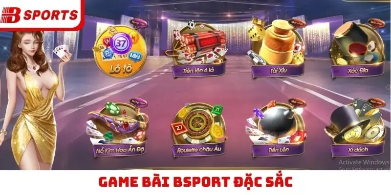 Game bài Bsport đặc sắc