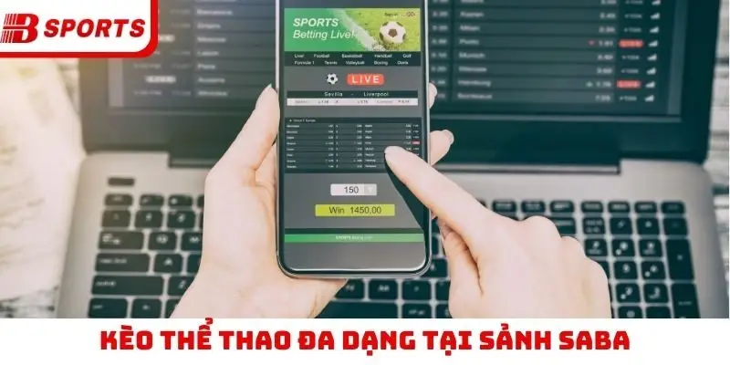 Kèo thể thao đa dạng tại sảnh SABA